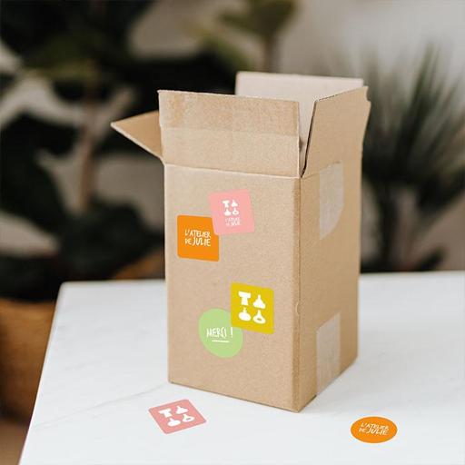 Autocollants emballages personnalises pour packaging professionnel