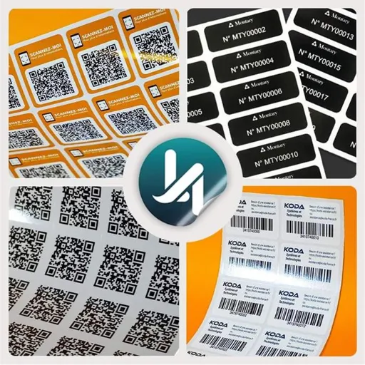 Support Étiquettes Codes Barres pour impressions personnalisées