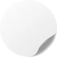 Support Vinyle blanc mat pour impression d'autocollants