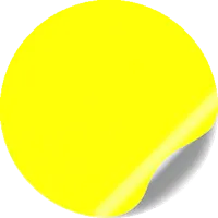 Support Vinyle fluorescent pour impression d'autocollants