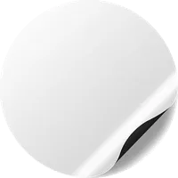Support Vinyle opaque pour impression d'autocollants