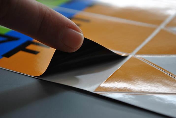 Autocollant vinyle opaque